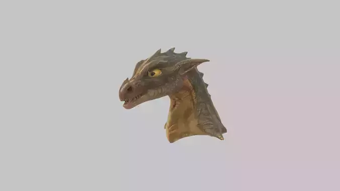 Smaug head 