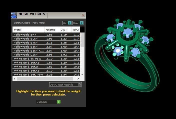 New Born Baby ring for daimonds 3D print model_16