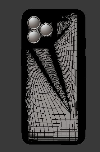 Apple iPhone 15 Pro In All Official Colors and Dimensions Low-poly 3D model_10