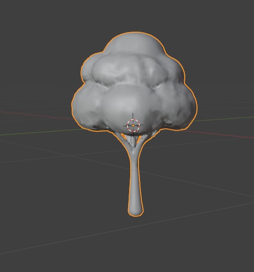 Stylized Tree 3D Model 3D model_4