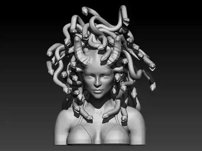 Medusa Head pendant 