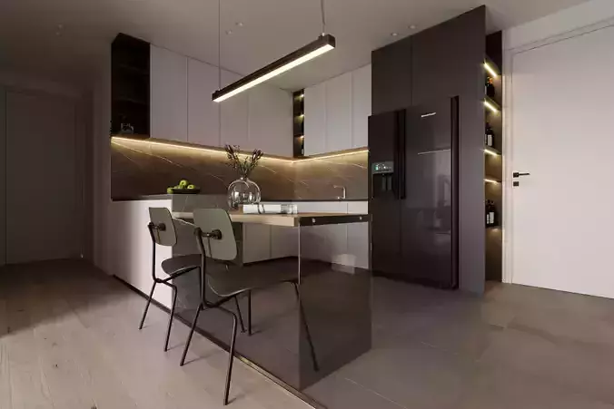  LIVING ROOM AND KITCHEN PROJECT