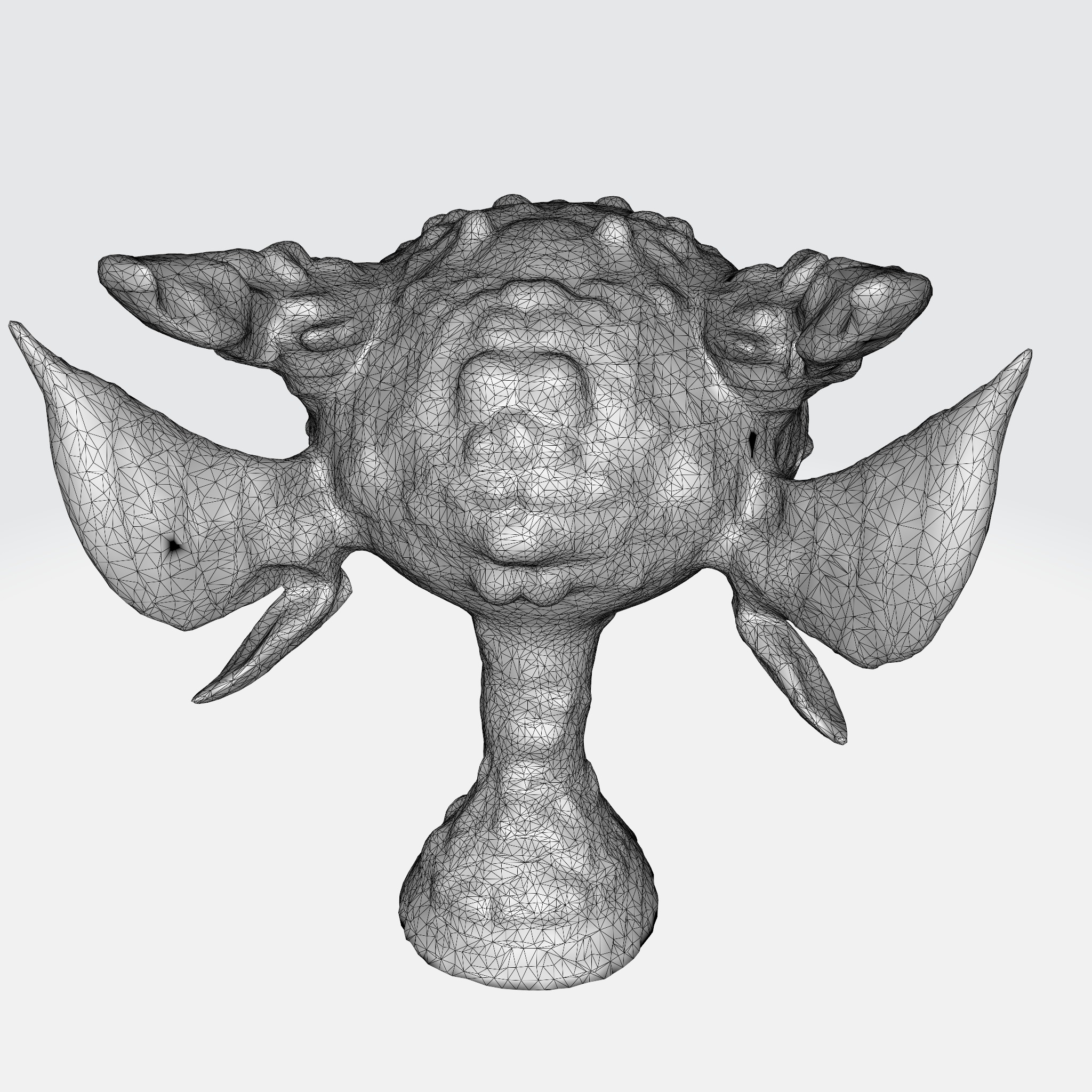 Vibrant Alien Creature 3D model_7