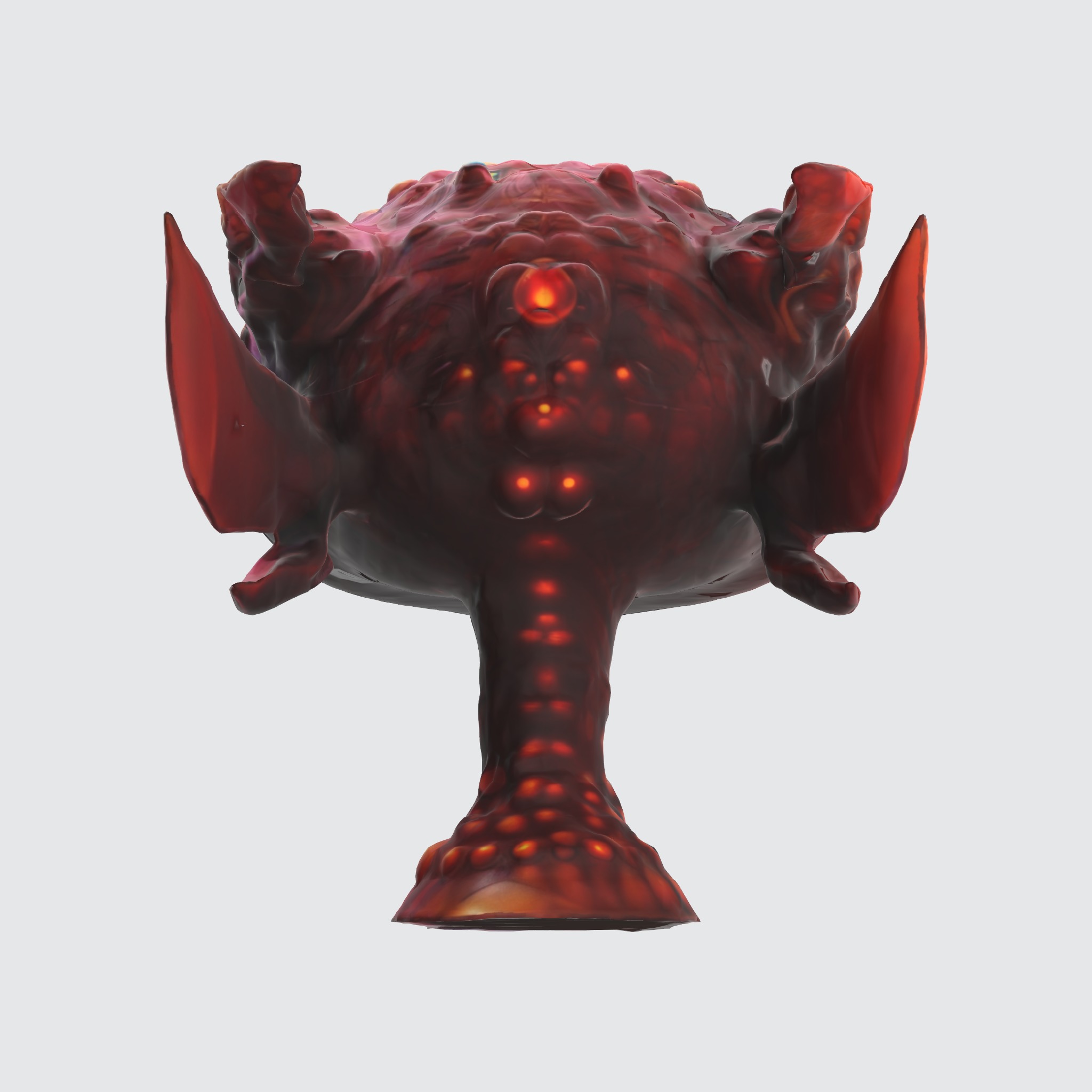 Vibrant Alien Creature 3D model_2