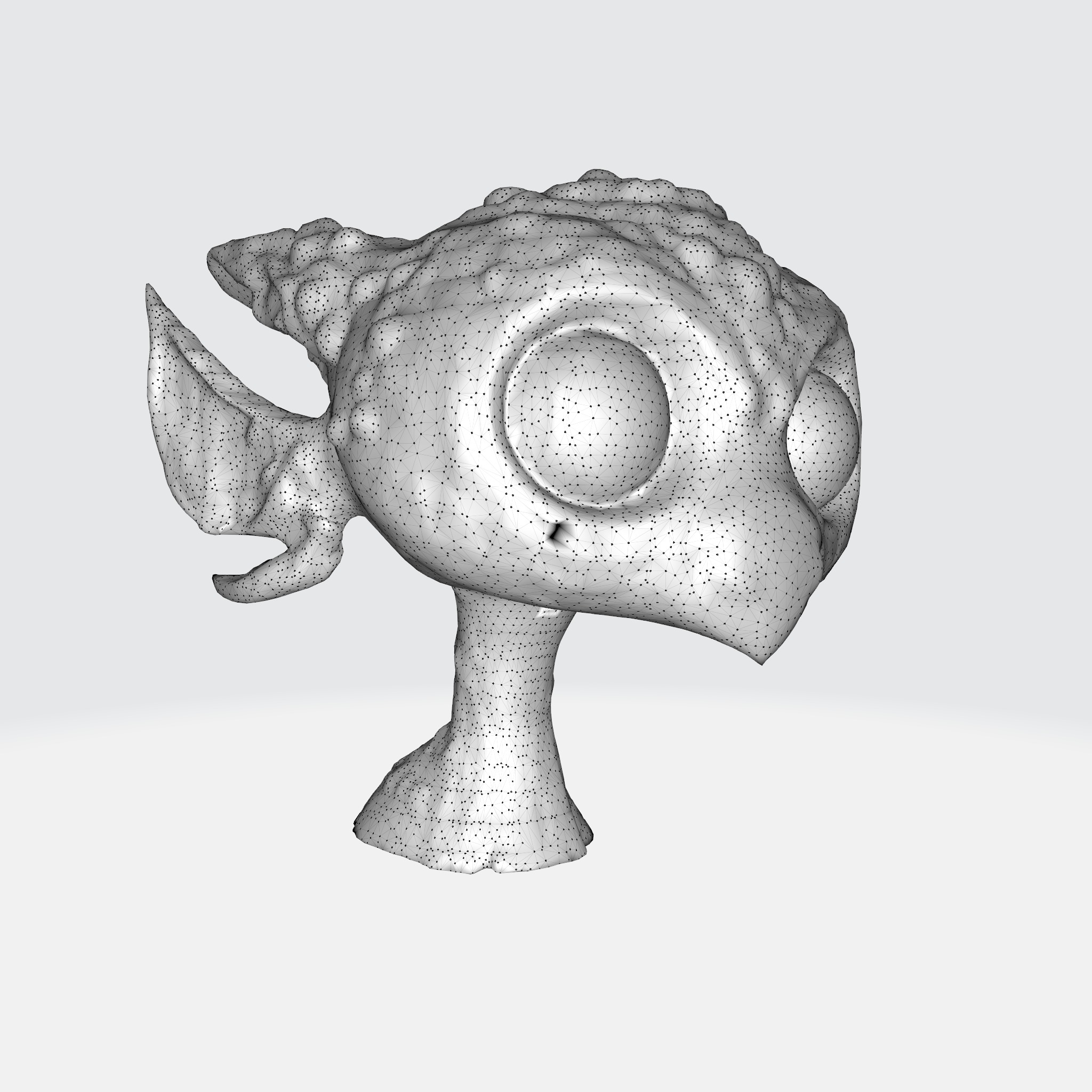 Vibrant Alien Creature 3D model_8