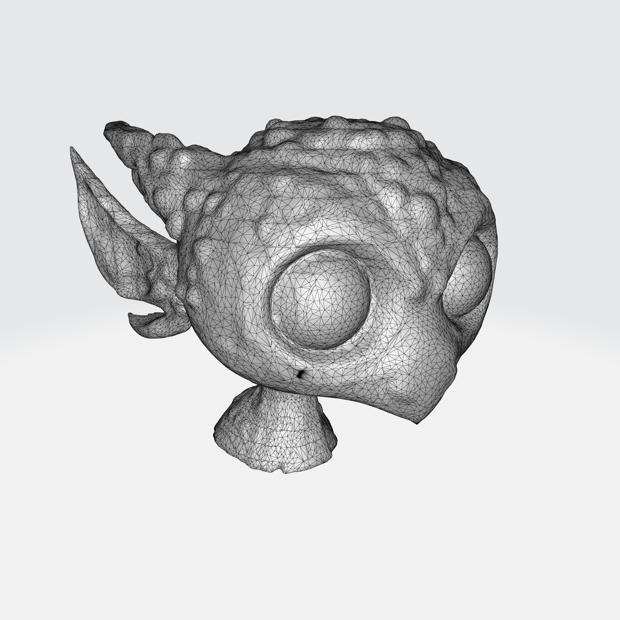 Vibrant Alien Creature 3D model_5