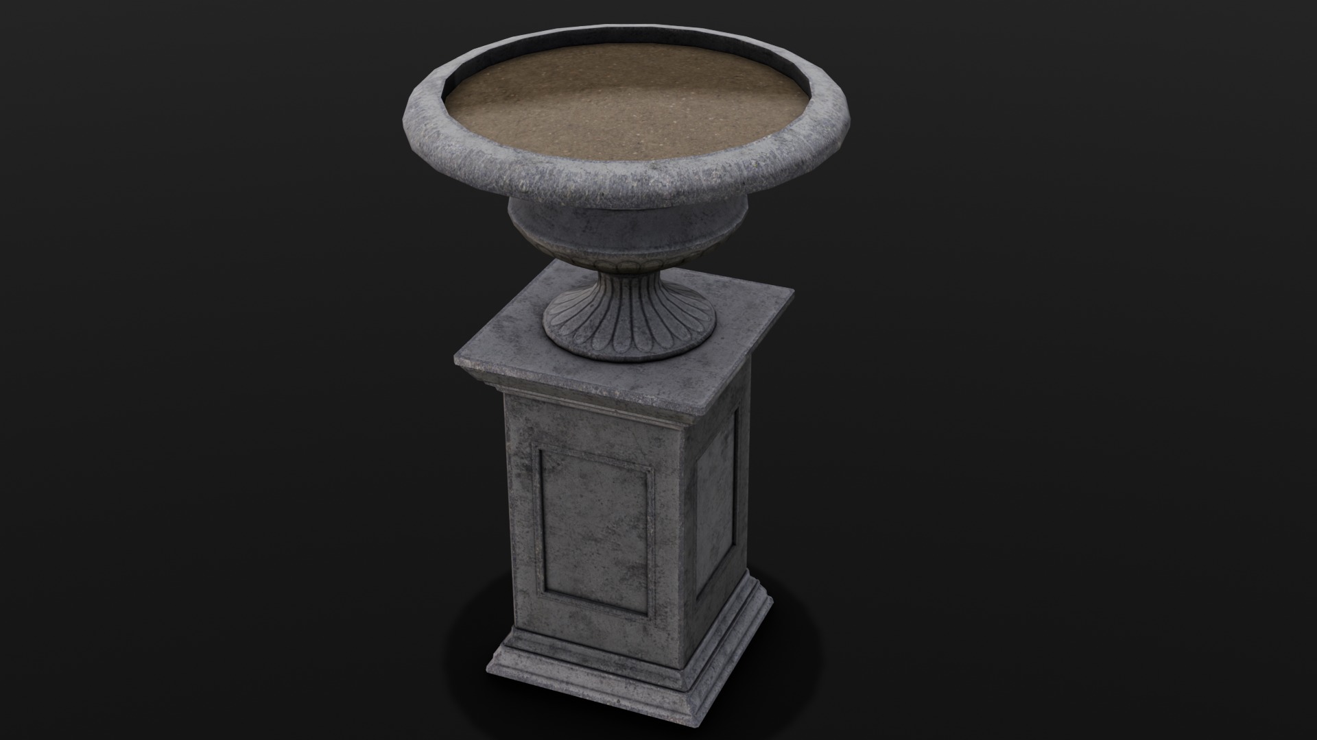 Decor Vase 3D Model Low-poly 3D model_1