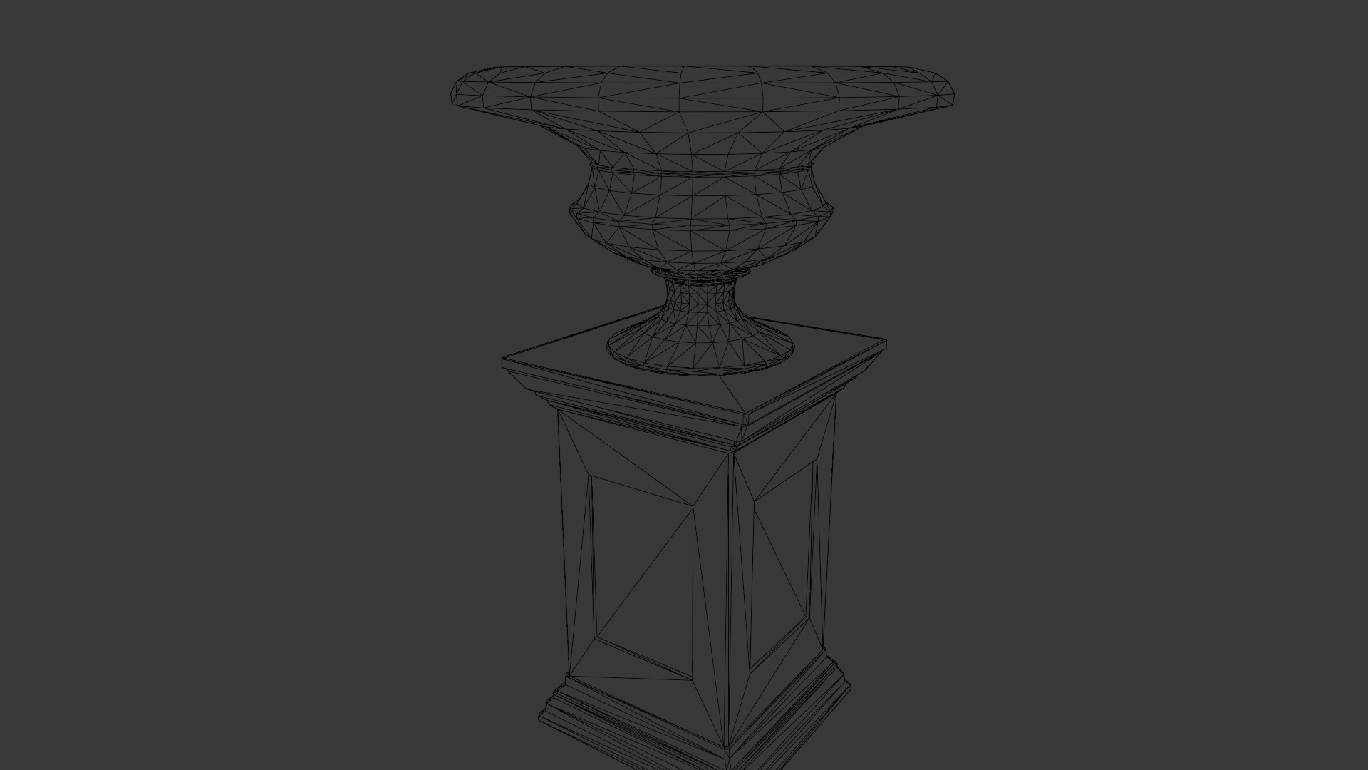 Decor Vase 3D Model Low-poly 3D model_11