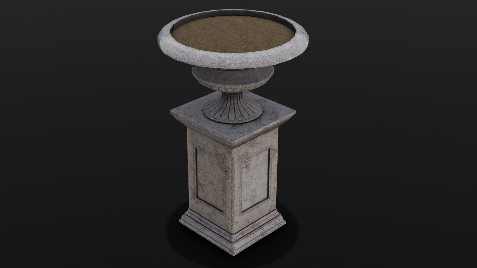 Decor Vase 3D Model Low-poly 3D model_3