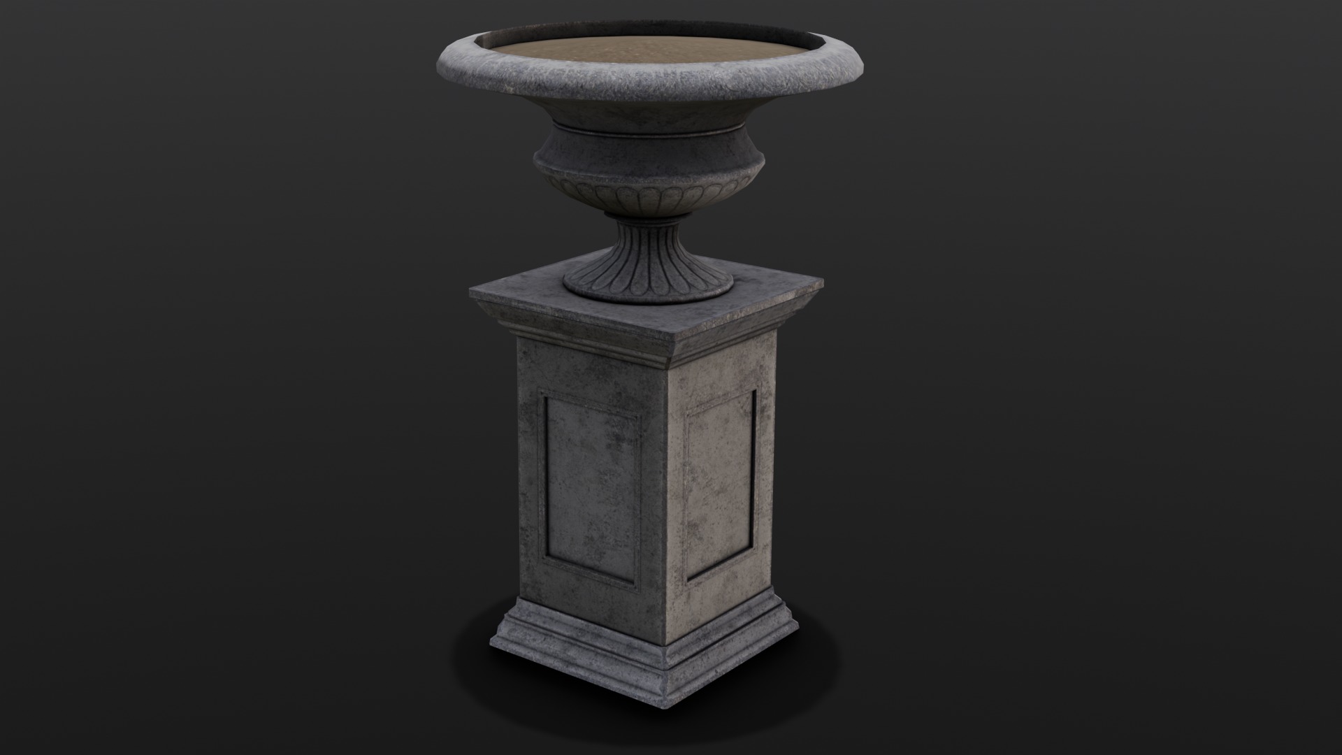 Decor Vase 3D Model Low-poly 3D model_2