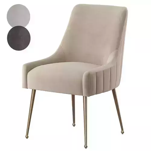 Magaw Velvet Chair set 03