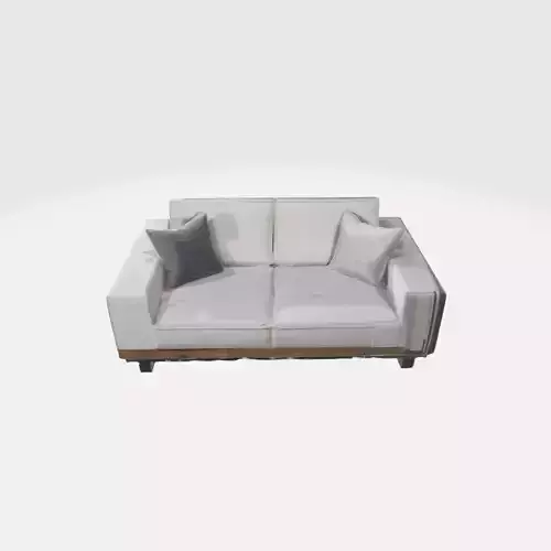 Modern White Sofa