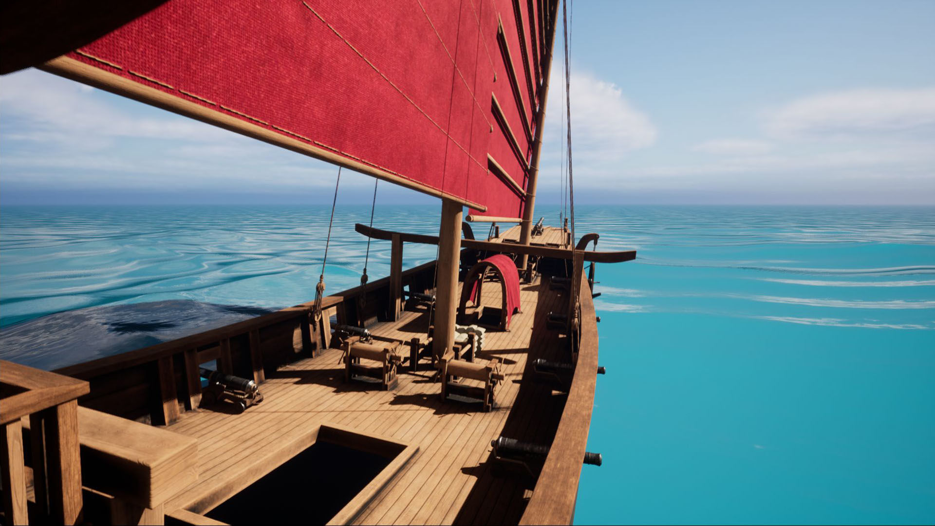 Junk Ship Low-poly 3D model_11