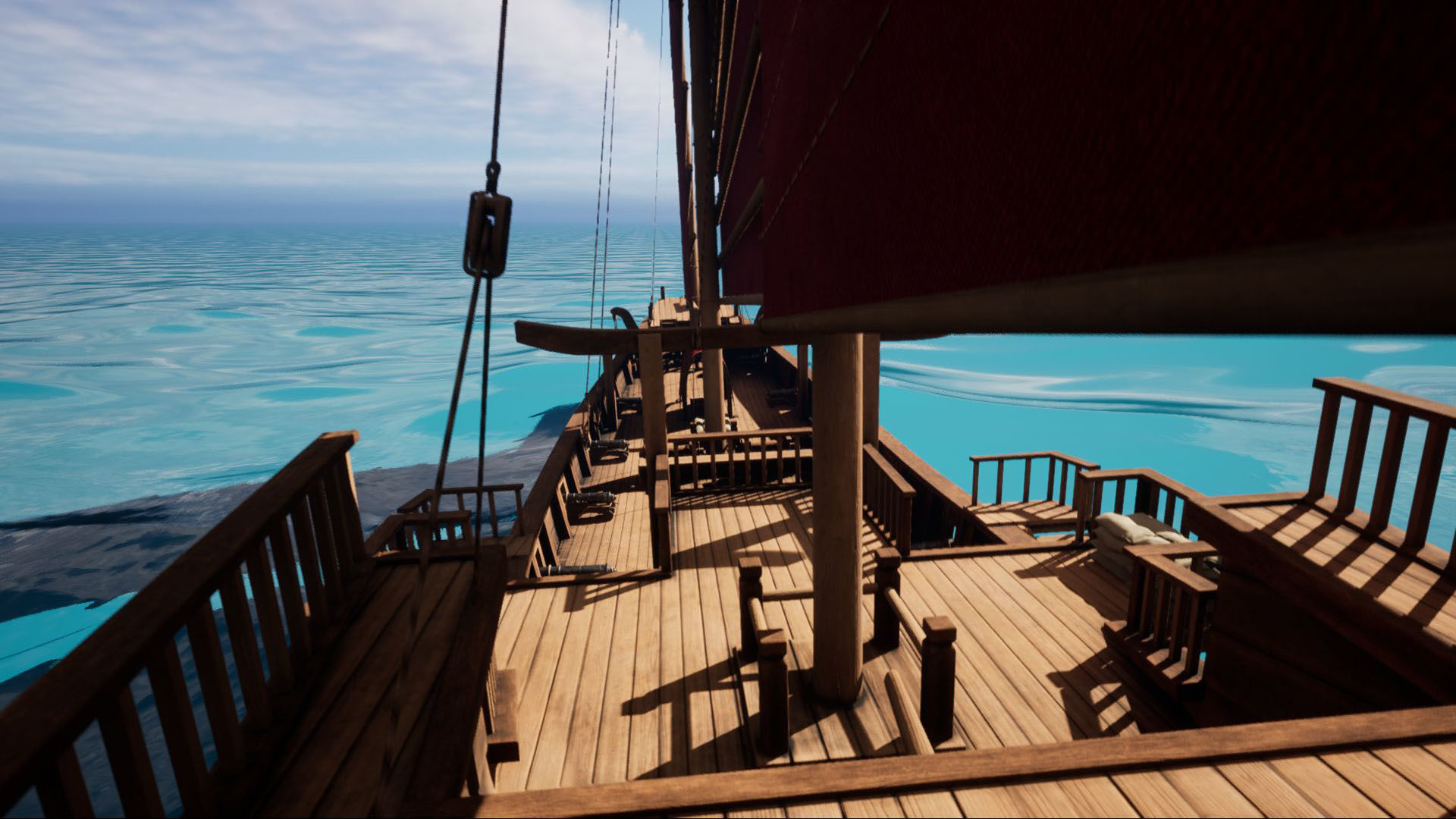 Junk Ship Low-poly 3D model_14