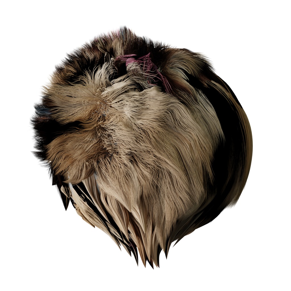 Tonkinese Cat Low-poly 3D model_31