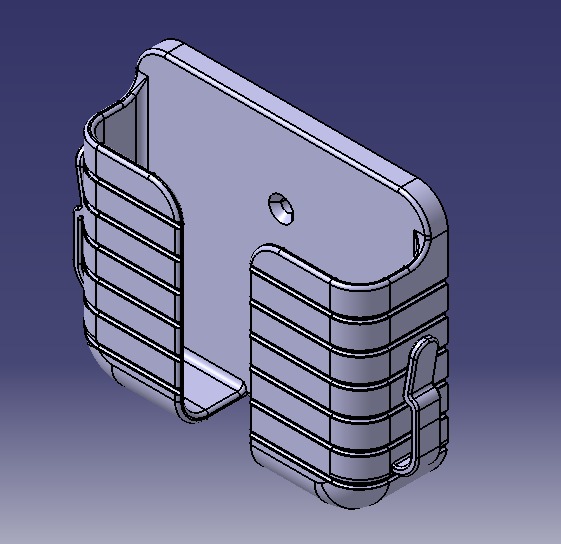 Mobile Wall Mount 3D print model_20