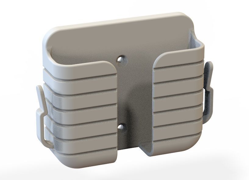 Mobile Wall Mount 3D print model_35