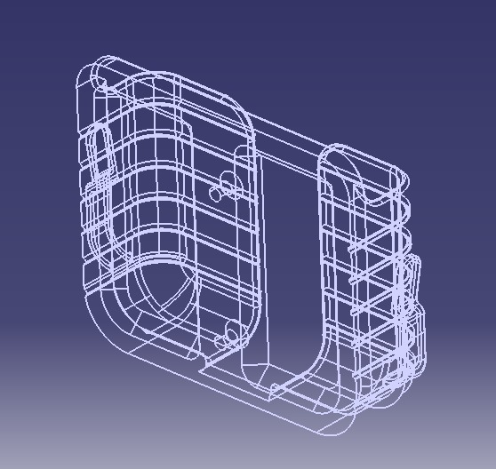Mobile Wall Mount 3D print model_10