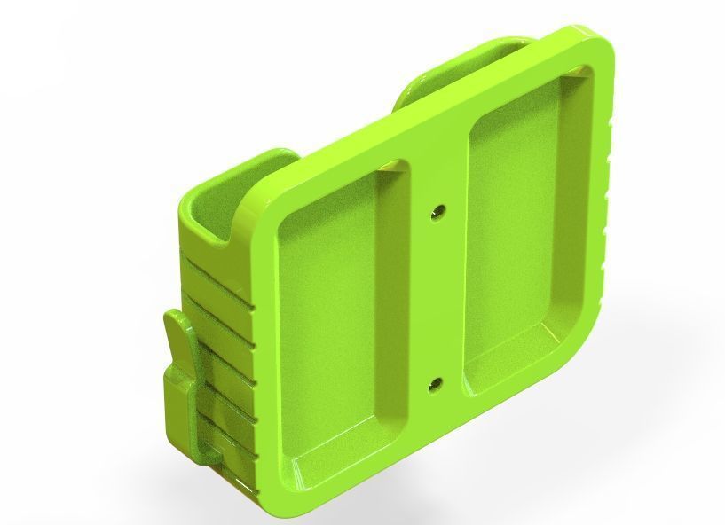 Mobile Wall Mount 3D print model_3