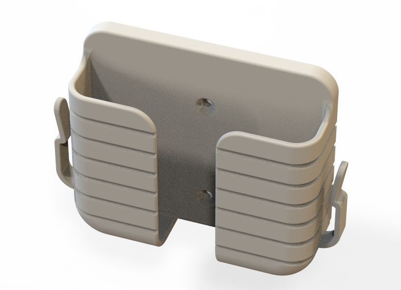 Mobile Wall Mount 3D print model_37