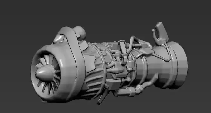 Jet Gun Call of duty 3d model