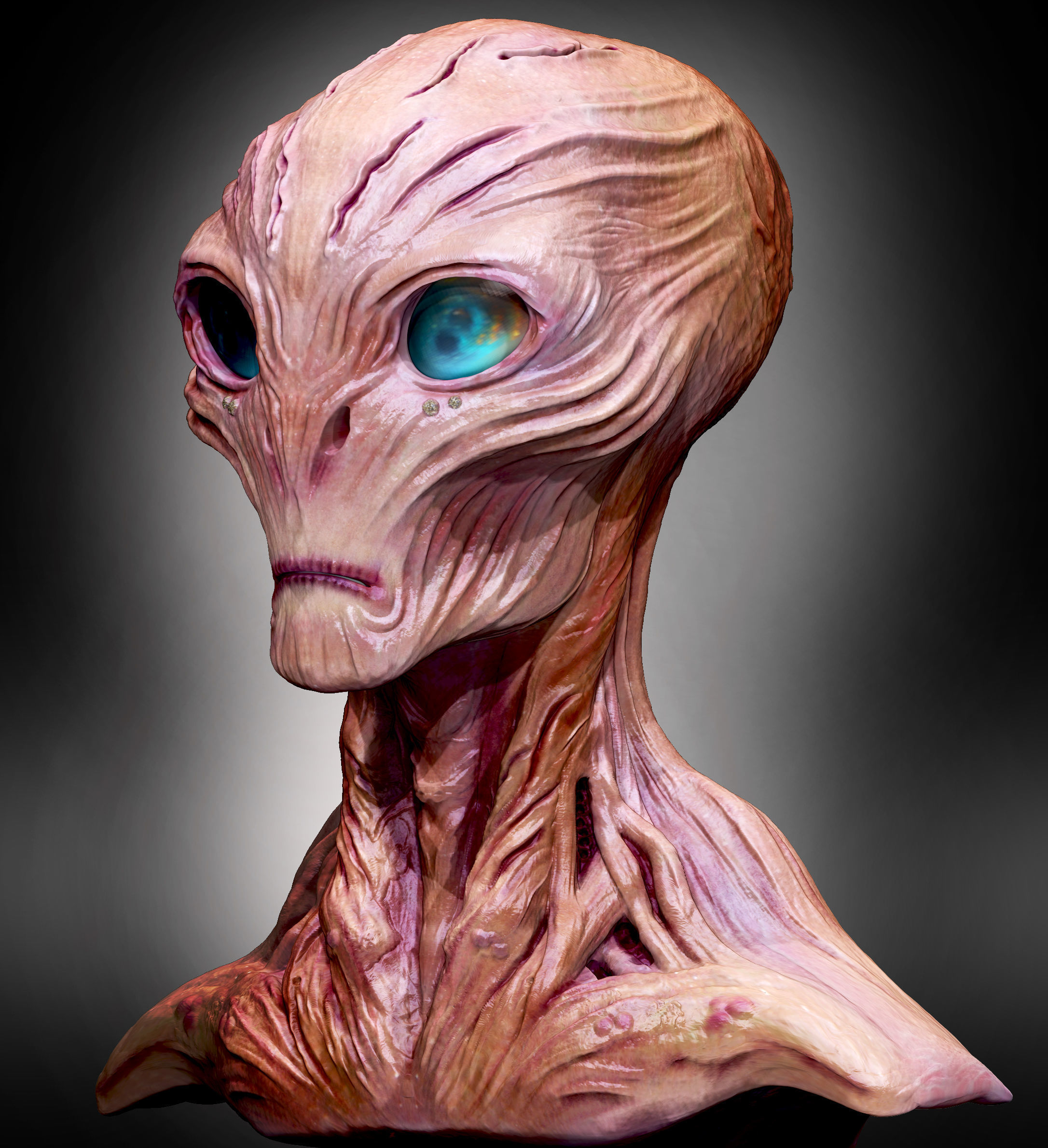 Morphos Titan Low-poly 3D model_1