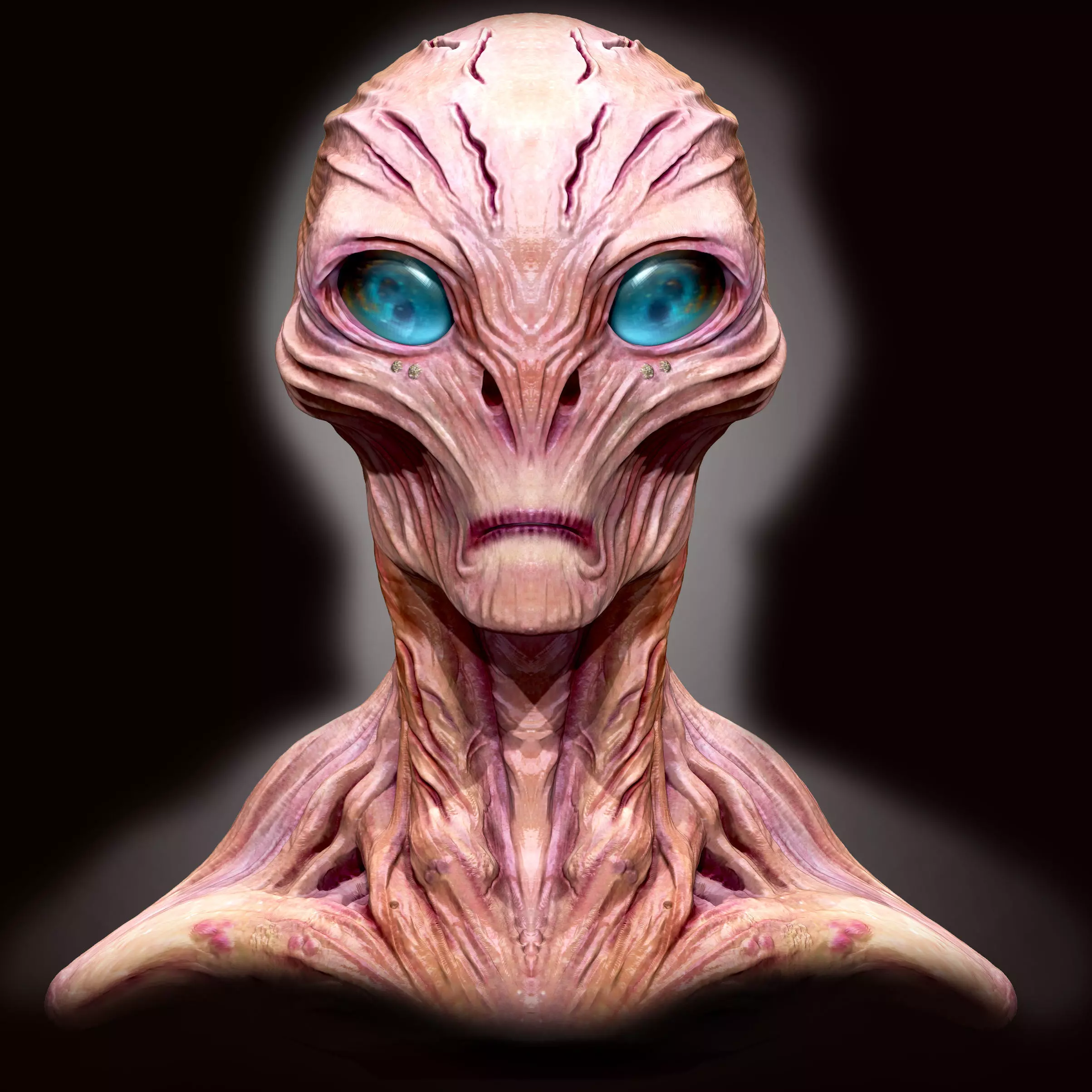 Morphos Titan Low-poly 3D model_0