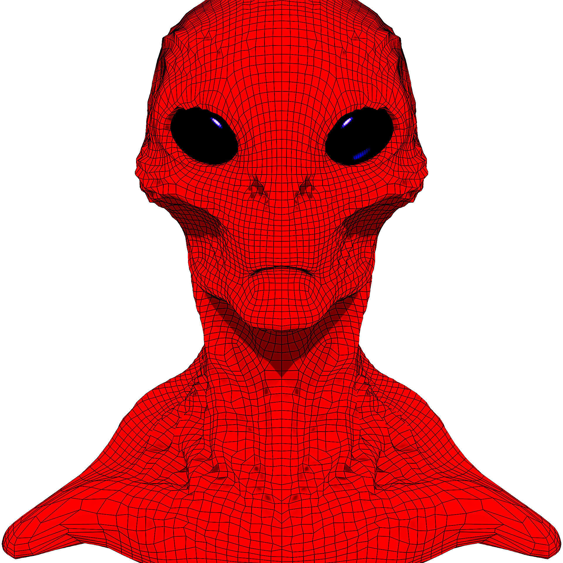 Morphos Titan Low-poly 3D model_5