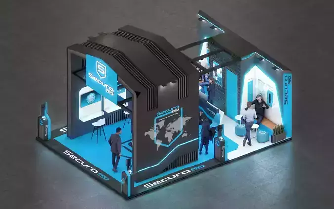 Home Security exhibition Stand 