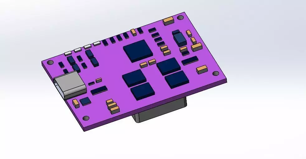 IP2368 100W module from Aliexpress to integrate into projects 3D model_0