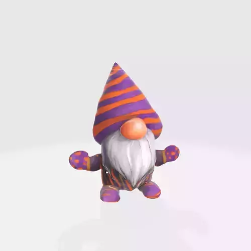 Whimsical Gnome Character