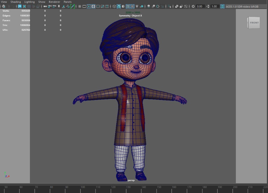 Aayan Free 3D model_3