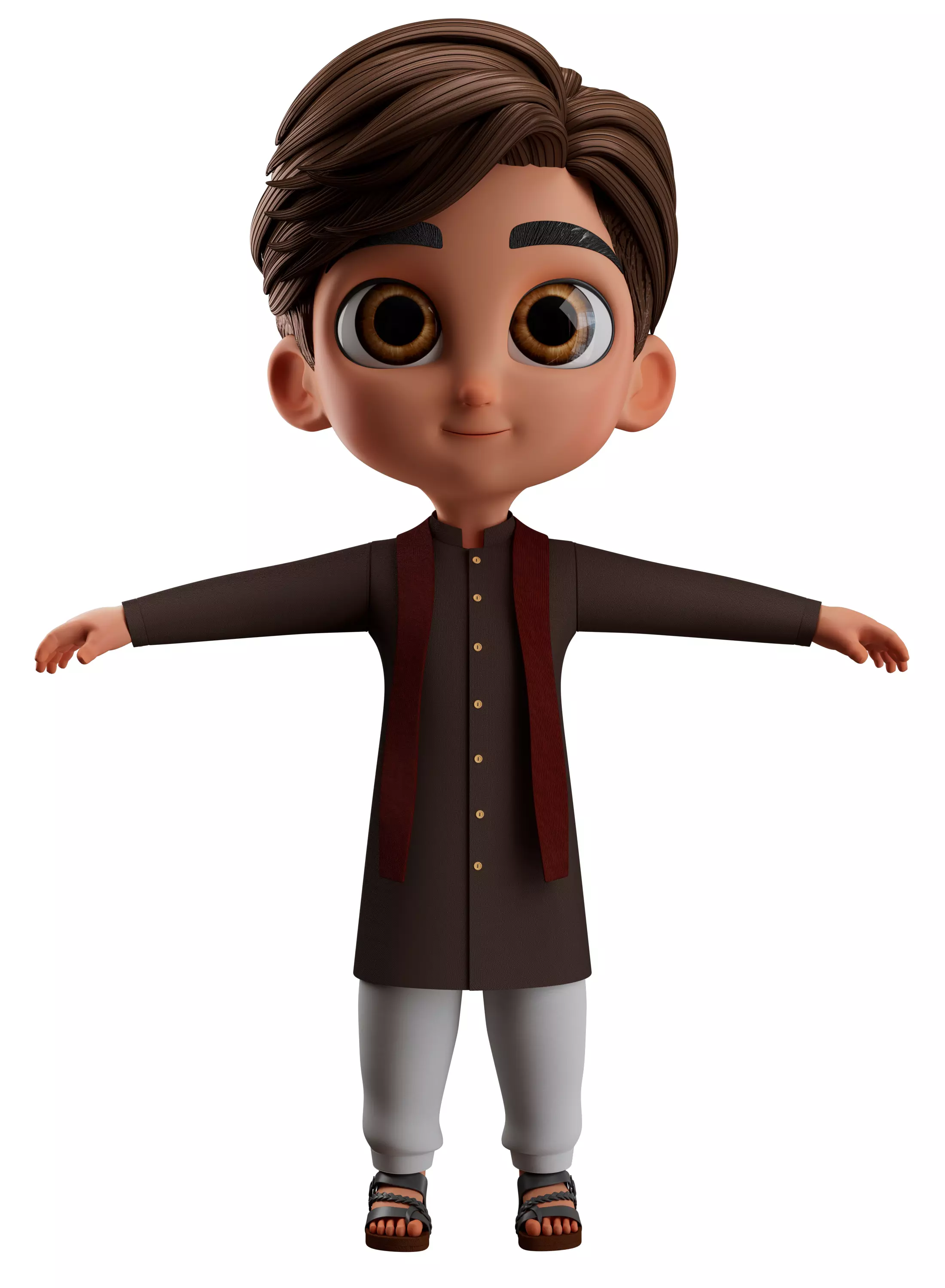 Aayan Free 3D model_0