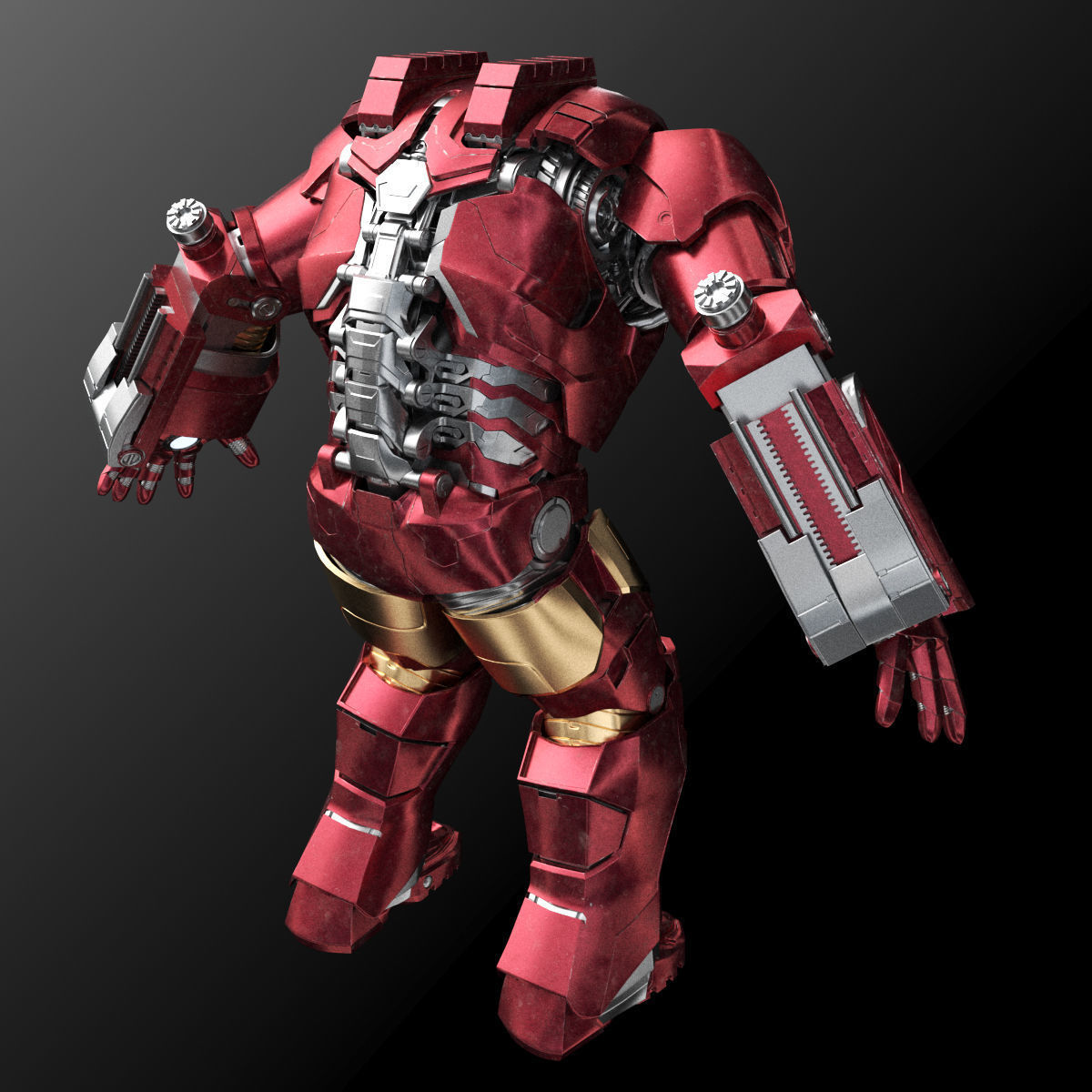 Iron Man 03 3D model_6