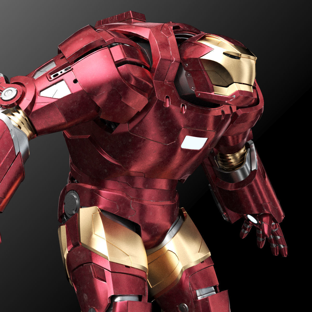 Iron Man 03 3D model_2
