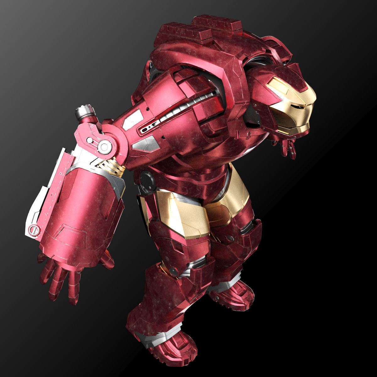 Iron Man 03 3D model_5