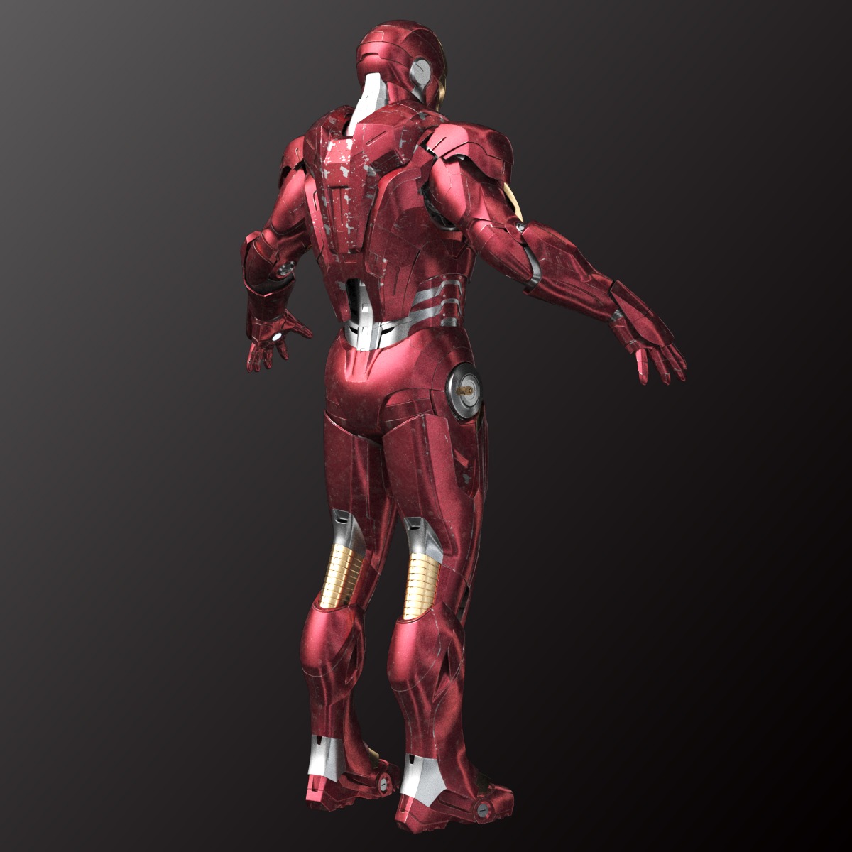 Iron man 06 3D model_9