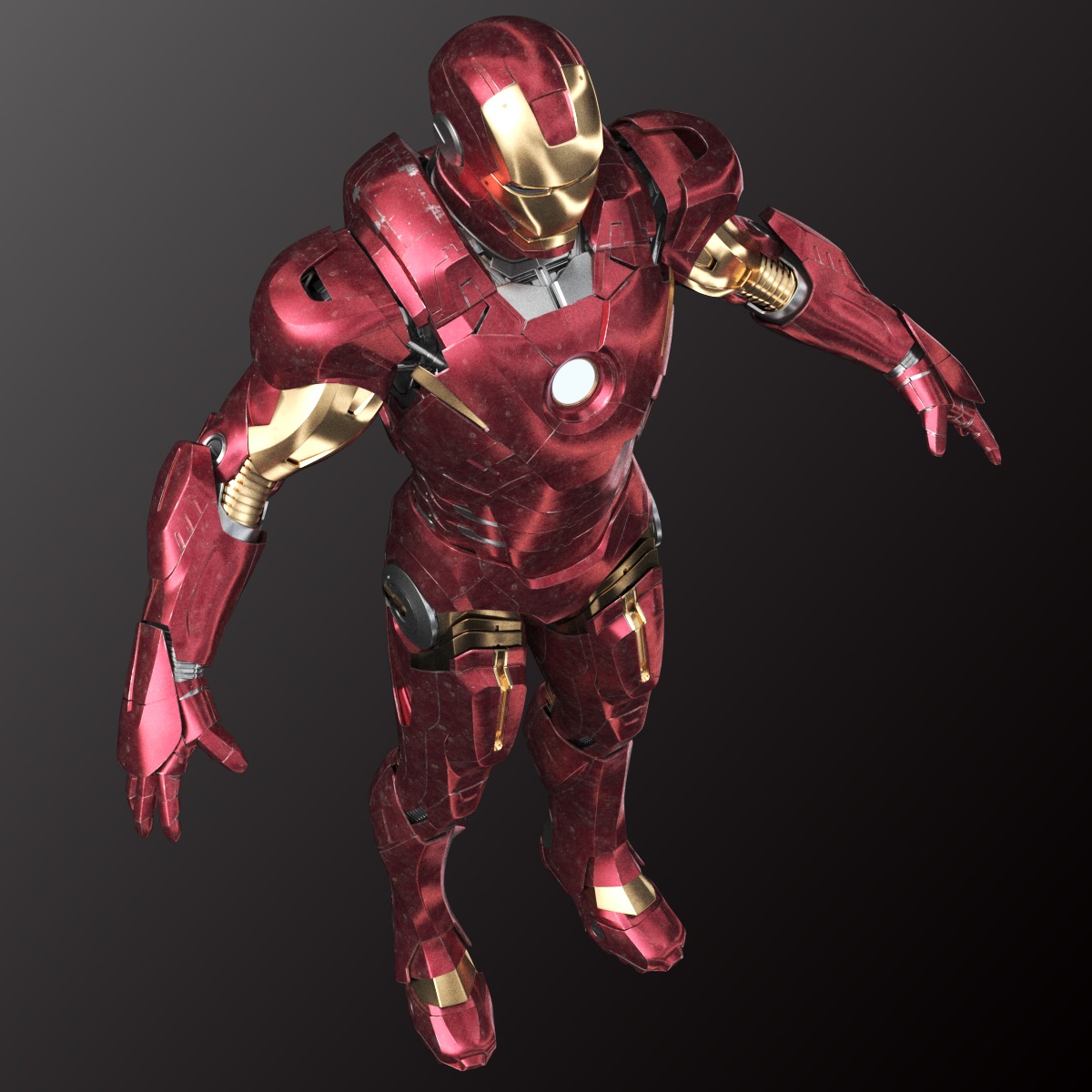 Iron man 06 3D model_6
