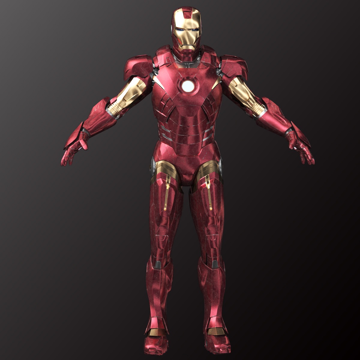 Iron man 06 3D model_5