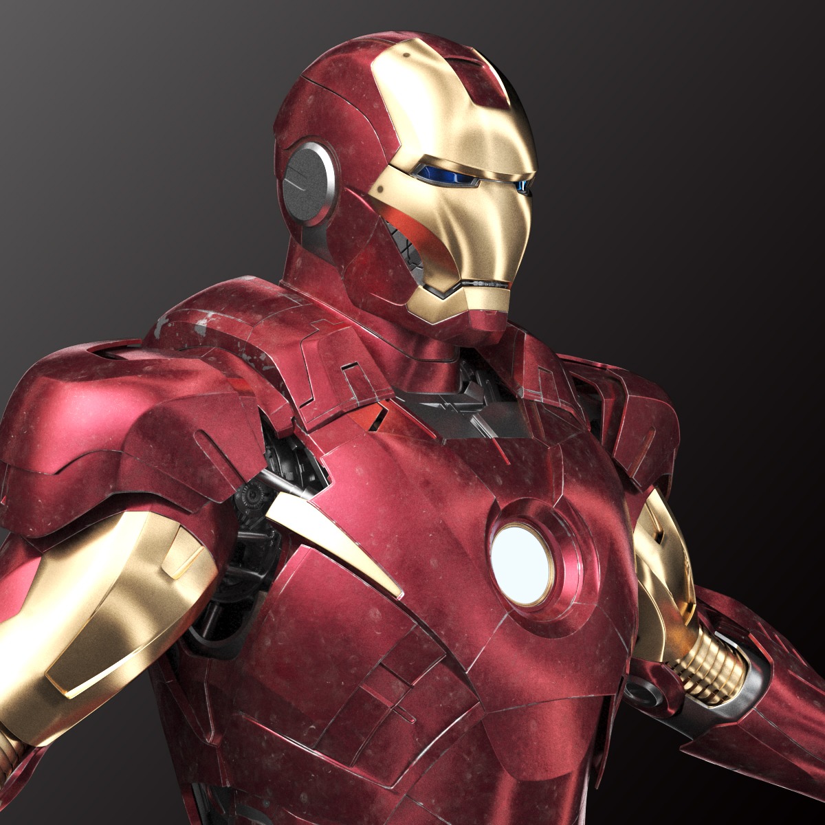 Iron man 06 3D model_2