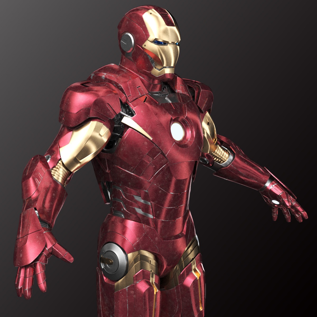 Iron man 06 3D model_3