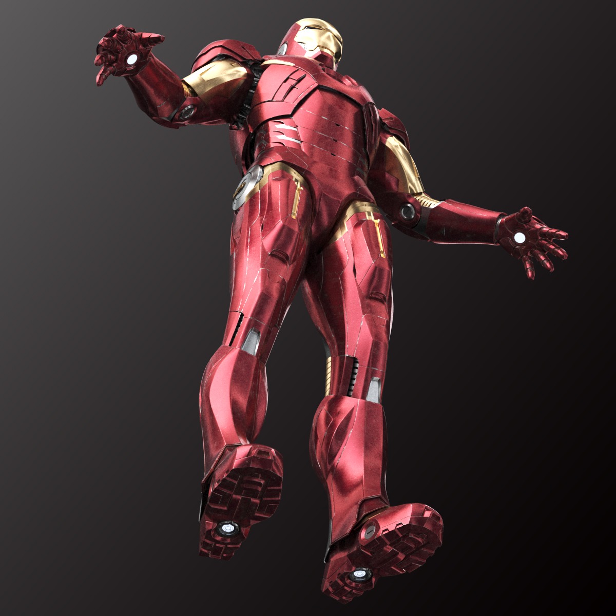 Iron man 06 3D model_7