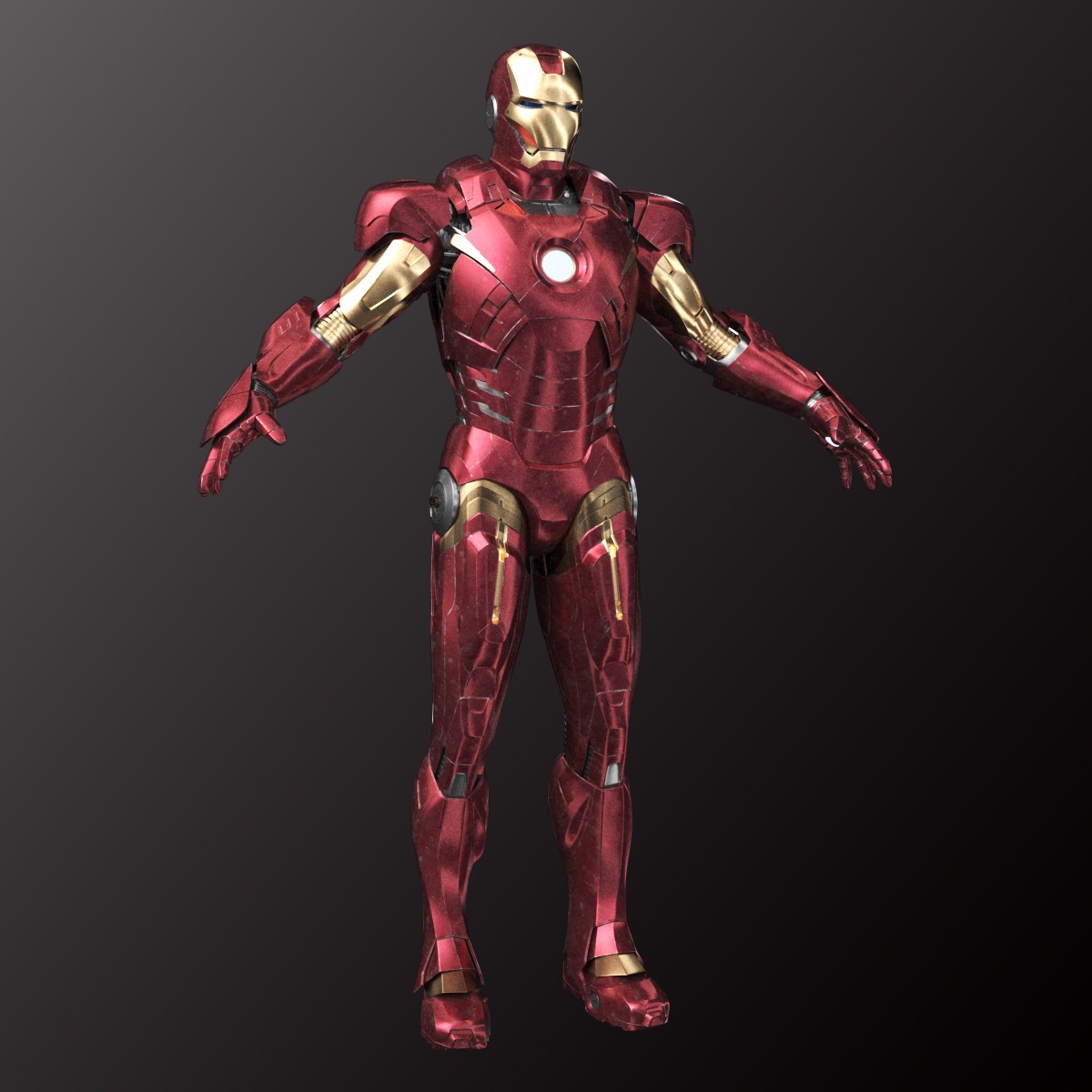 Iron man 06 3D model_4