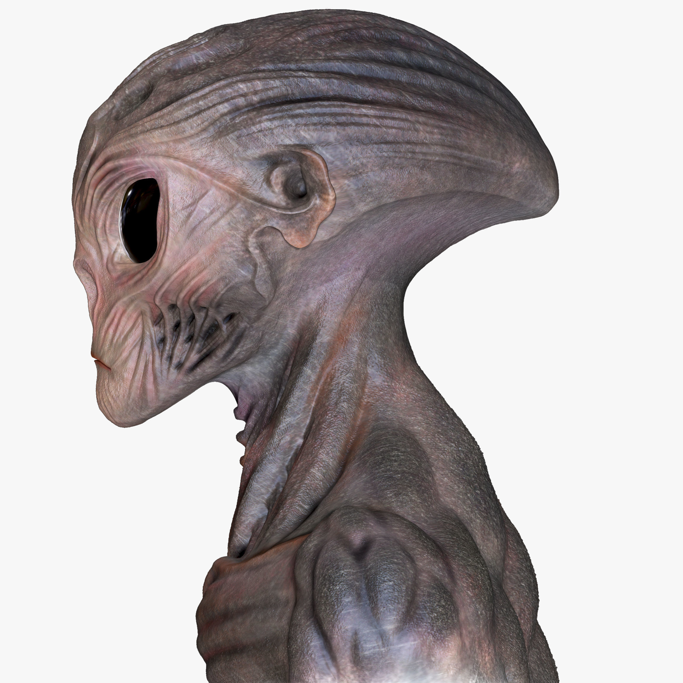 Elder of the Abyss Low-poly 3D model_7