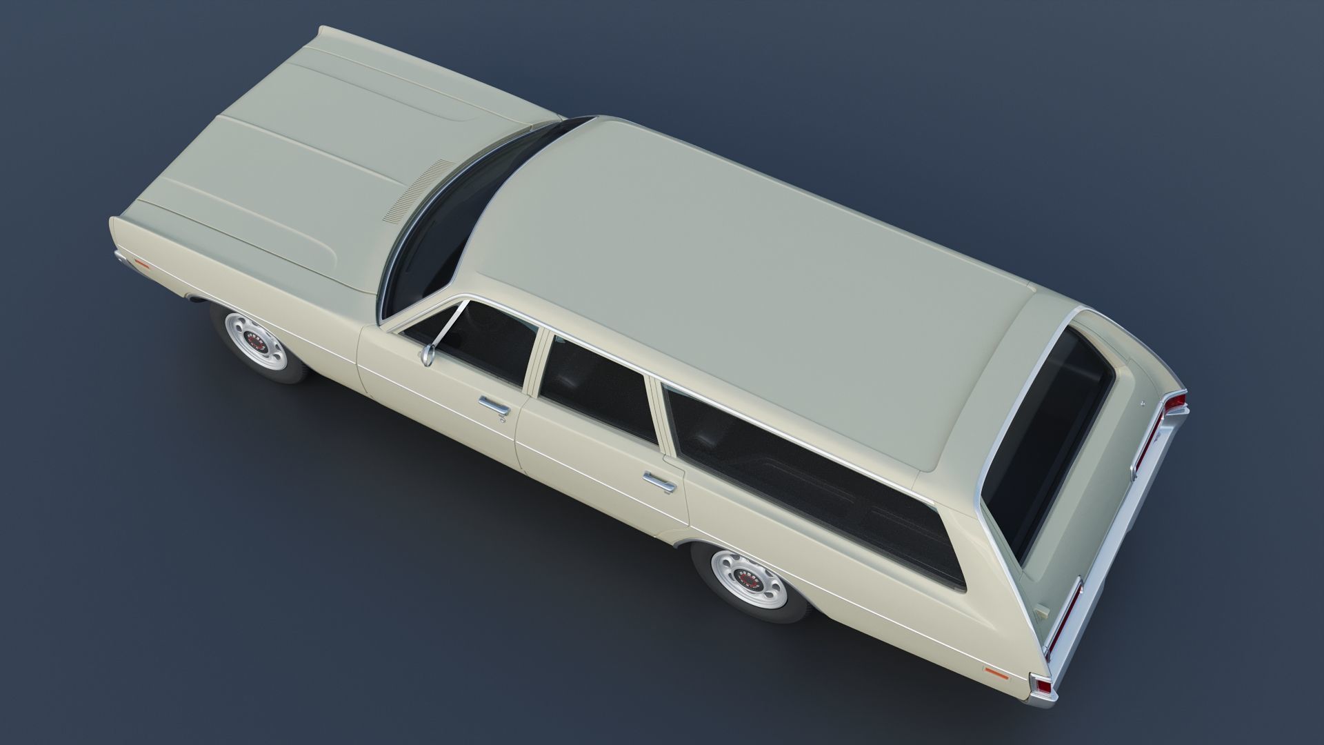 Dodge Polara Station Wagon 1969  3D print model_6