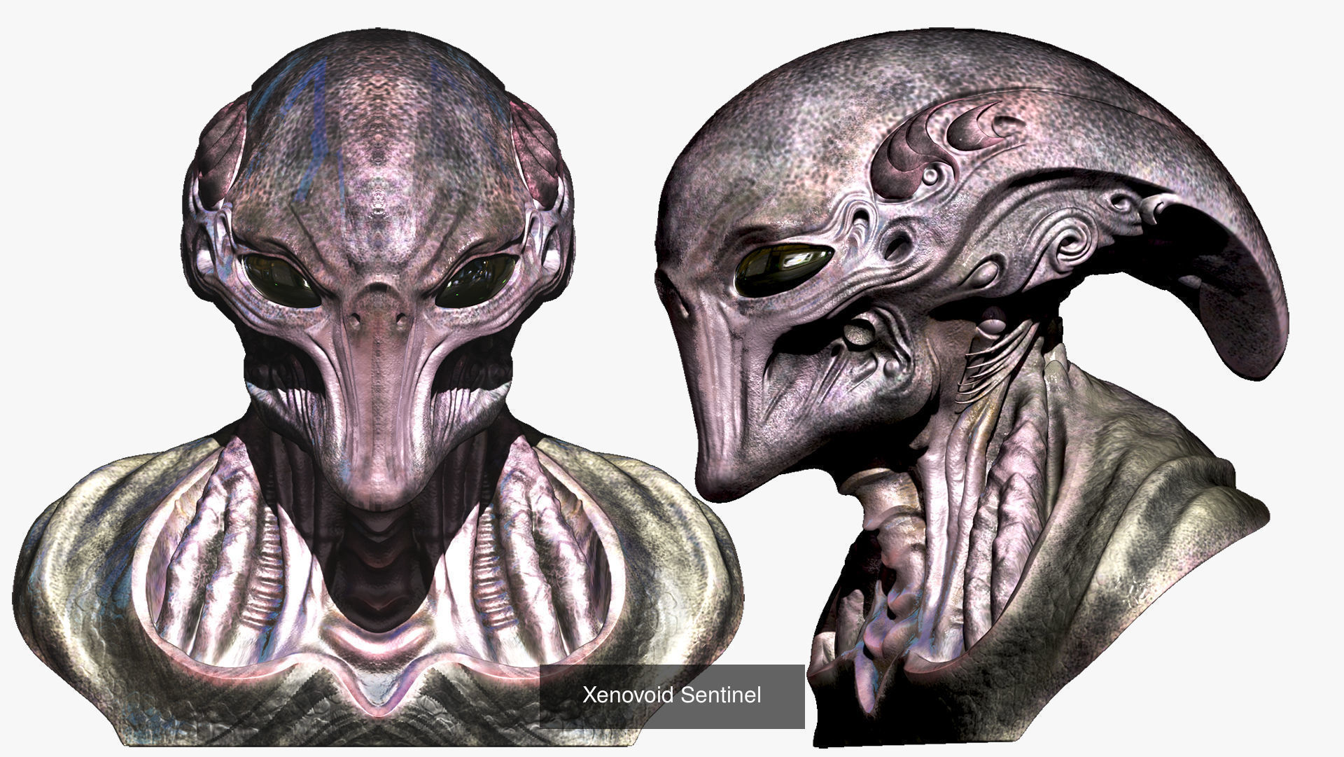ALIEN GRROUP 3D Model Collection_1