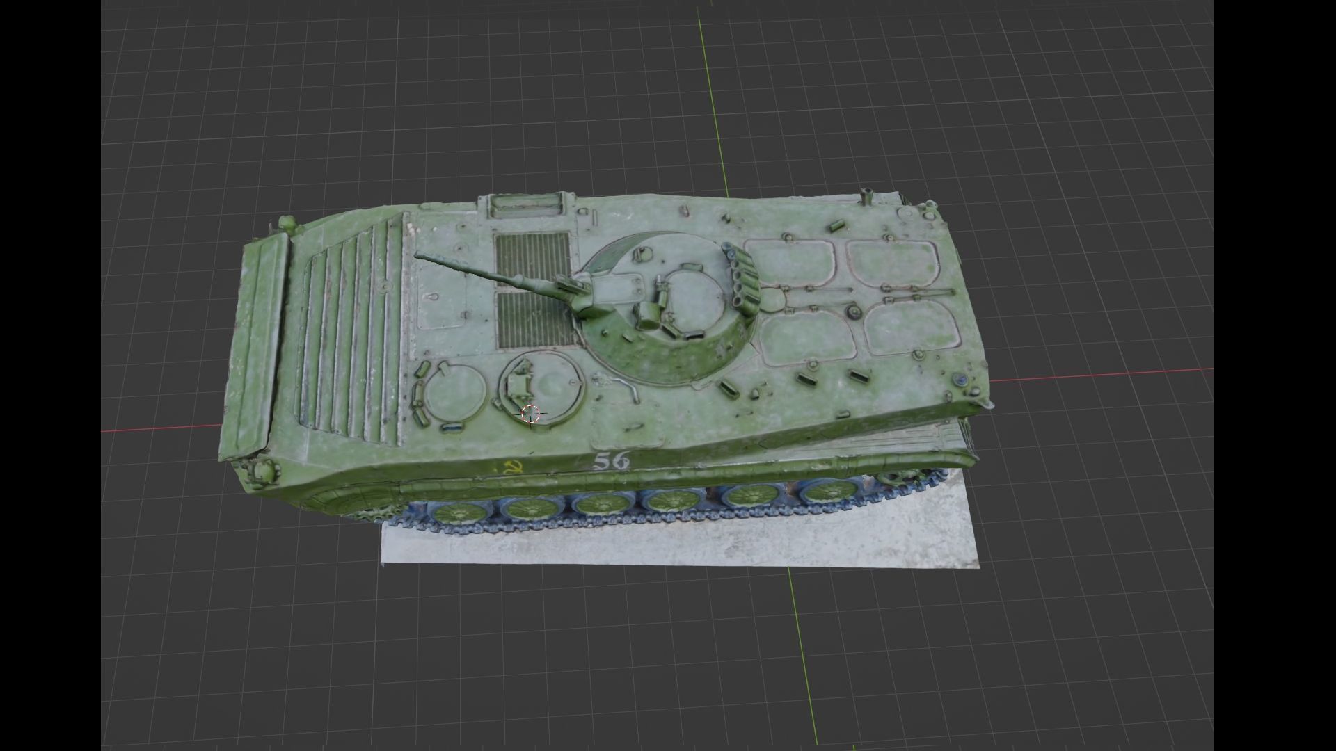 3d scan BMP-1P 3D model_7