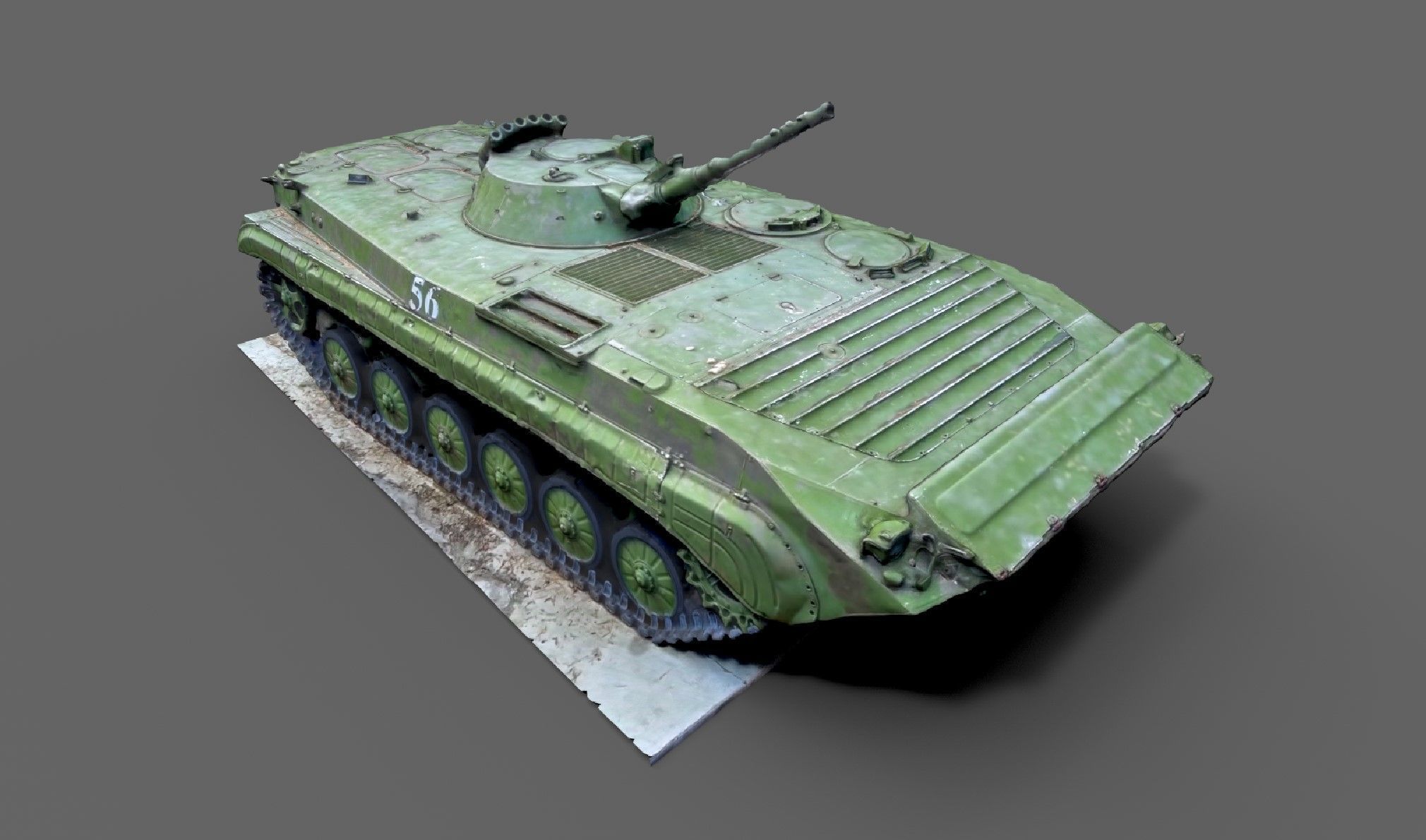 3d scan BMP-1P 3D model_1