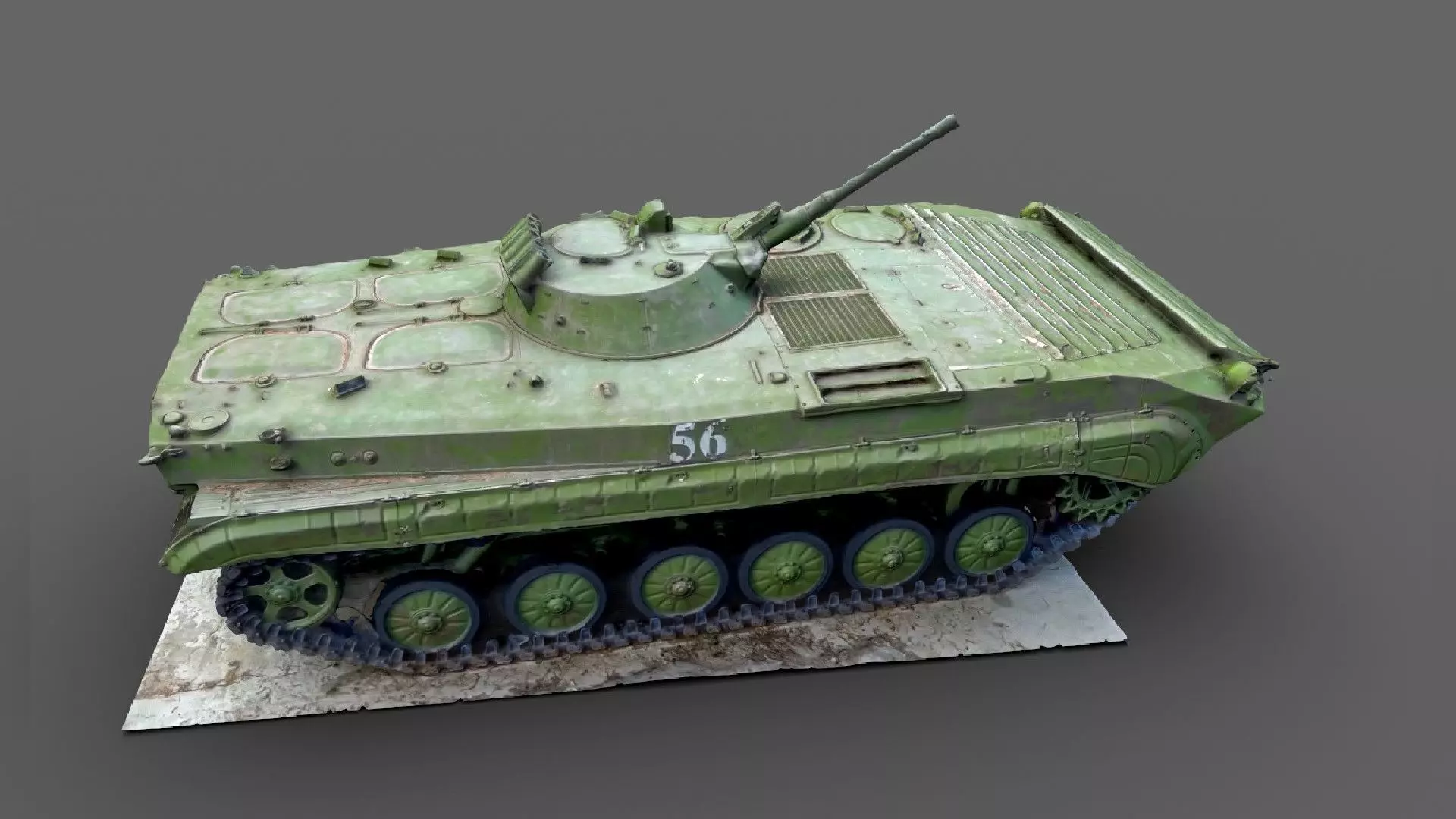 3d scan BMP-1P 3D model_0