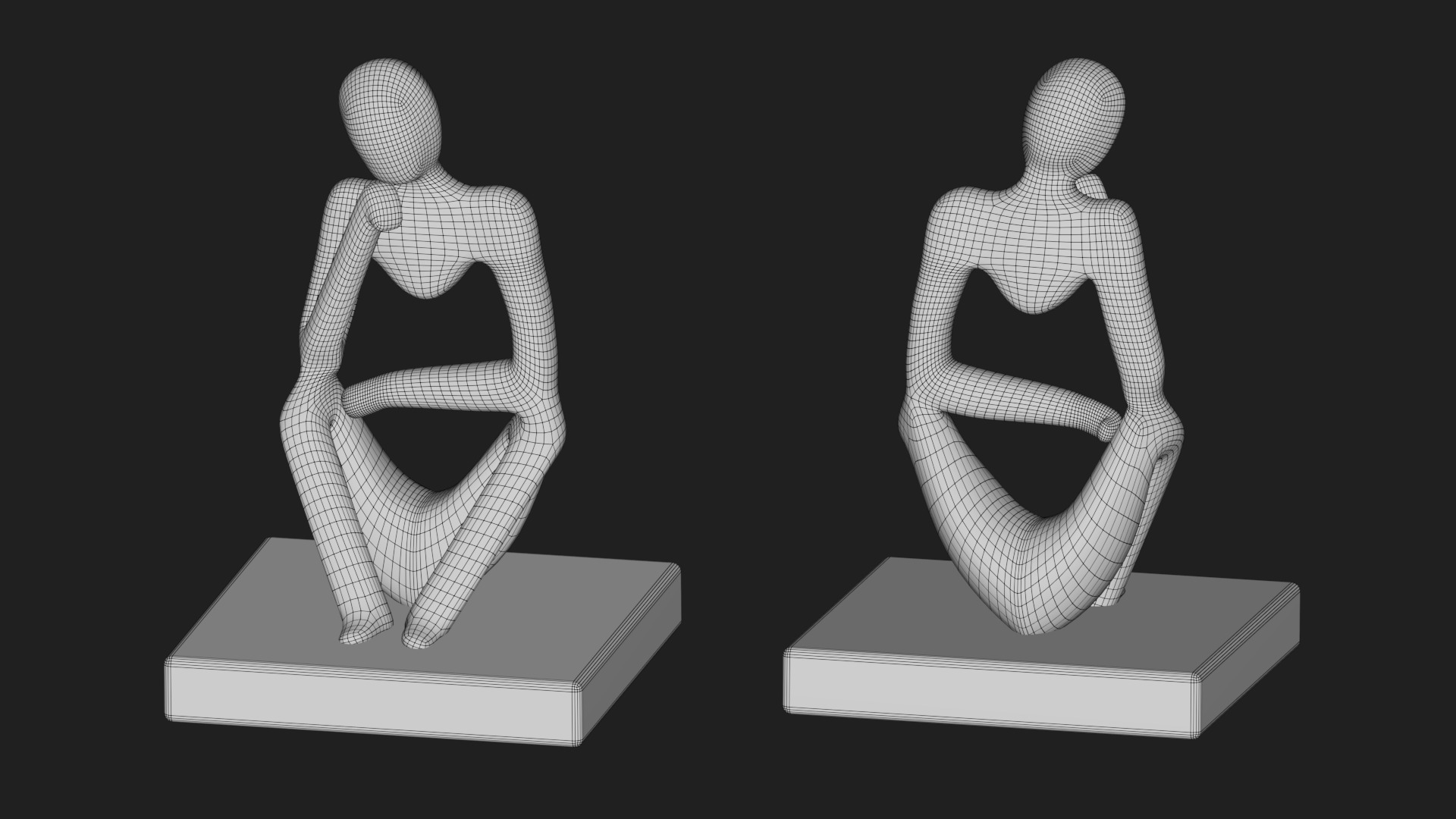 statue 3D model_1